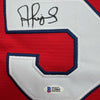 Autographed/Signed Albert Pujols St. Louis Red Baseball Jersey Beckett BAS COA