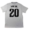 Autographed/Signed Vini Vinicius Jr. Real Madrid 2022-23 White Soccer Jersey Beckett BAS COA by Hall of Fame Sports Memorabilia