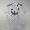 Autographed/Signed Vini Vinicius Jr. Real Madrid 2022-23 White Soccer Jersey Beckett BAS COA by Hall of Fame Sports Memorabilia