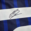 Autographed/Signed Karim Benzema France French National Team Blue Soccer Jersey Beckett BAS COA