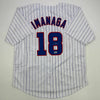 Autographed/Signed Shota Imanaga Chicago Pinstripe Baseball Jersey Beckett BAS COA by Hall of Fame Sports Memorabilia