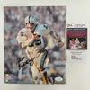 Autographed/Signed Fred Biletnikoff Oakland Raiders 8x10 Football Photo JSA COA