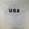 Autographed/Signed Trea Turner United States USA White World Baseball Classic WBC Jersey Beckett BAS COA