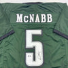 Autographed/Signed Donovan McNabb Philadelphia Green Football Jersey Beckett BAS COA by Hall of Fame Sports Memorabilia