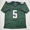 Autographed/Signed Donovan McNabb Philadelphia Green Football Jersey Beckett BAS COA by Hall of Fame Sports Memorabilia