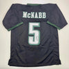 Autographed/Signed Donovan McNabb Philadelphia Black Football Jersey JSA COA by Hall of Fame Sports Memorabilia