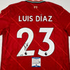 Autographed/Signed Luis Diaz Liverpool Red Soccer Jersey Beckett BAS COA