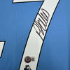 Autographed/Signed Phil Foden Manchester City Blue Soccer Futbol Jersey Beckett BAS COA #2