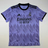 Autographed/Signed Karim Benzema Real Madrid 2022-23 Purple Soccer Jersey Beckett BAS COA