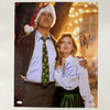 Autographed/Signed Chevy Chase & Beverly D'Angelo National Lampoon's Christmas Vacation 16x20 Photo JSA COA