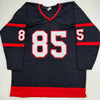 Autographed/Signed Jake Sanderson Ottawa Black Hockey Jersey JSA COA by Hall of Fame Sports Memorabilia