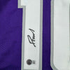 Framed Autographed/Signed Domantas Sabonis 35x39 Sacramento Purple Basketball Jersey Beckett BAS COA by Hall of Fame Sports Memorabilia