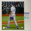 Autographed/Signed Joe Kelly Pouty Face Los Angeles LA Dodgers 11x14 Baseball Photo PSA/DNA COA
