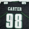 Autographed/Signed Jalen Carter Philadelphia Black Football Jersey Beckett BAS COA by Hall of Fame Sports Memorabilia