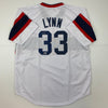 Autographed/Signed Lance Lynn Chicago White Retro Baseball Jersey Beckett BAS COA
