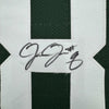 Autographed/Signed Josh Jacobs Green Bay Green Football Jersey Beckett BAS COA