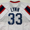 Autographed/Signed Lance Lynn Chicago White Retro Baseball Jersey Beckett BAS COA