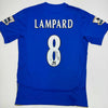 Autographed/Signed Frank Lampard Chelsea FC Blue Soccer Futbol Jersey Beckett BAS COA by Hall of Fame Sports Memorabilia