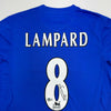 Autographed/Signed Frank Lampard Chelsea FC Blue Soccer Futbol Jersey Beckett BAS COA by Hall of Fame Sports Memorabilia