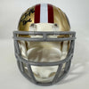 Autographed/Signed Joe Montana & Jerry Rice Dual San Francisco 49ers Football Mini Helmet Fanatics COA