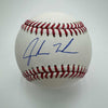 Autographed/Signed Jordan Walker Rawlings Official Major League Baseball ROML Beckett BAS COA