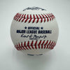 Autographed/Signed Jordan Walker Rawlings Official Major League Baseball ROML Beckett BAS COA