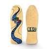 BBC Bryan Pennington Escher Lizard, Limited Edition, HAND-PAINTED, Deck 10.3"x30.5" (PRE-ORDER, MAY) by Brand-X Skateboards