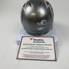 Autographed/Signed Kyle Pitts Atlanta Falcons Flash Football Mini Helmet Beckett BAS COA