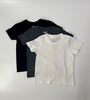 3-PACK RAD ORGANICS TEES - MONOCHROME by LITTLE RAD THINGS