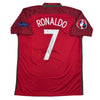 Autographed/Signed Cristiano Ronaldo Portugal Red World Cup Soccer Futbol Jersey Beckett BAS COA