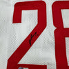 Framed Autographed/Signed Alperen Sengun 35x39 Houston White Basketball Jersey Beckett BAS COA