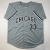 Autographed/Signed Lance Lynn Chicago Grey Baseball Jersey Beckett BAS COA