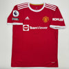 Autographed/Signed Cristiano Ronaldo Manchester United Red Soccer Jersey Beckett BAS COA