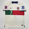 Autographed/Signed Cristiano Ronaldo Portugal World Cup Soccer Futbol Jersey Beckett BAS COA