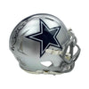 Autographed/Signed Michael Irvin Dallas Cowboys Football Mini Helmet BAS COA
