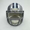 Autographed/Signed Michael Irvin Dallas Cowboys Football Mini Helmet BAS COA