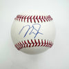 Autographed/Signed Mike Trout Rawlings Official Major League Baseball ROML Fanatics COA