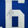 Autographed/Signed Tyler Lockett Seattle Blue Retro Football Jersey JSA COA