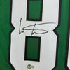 Autographed/Signed Cris Carter Philadelphia Kelly Green Football Jersey Beckett BAS COA by Hall of Fame Sports Memorabilia