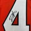 Framed Autographed/Signed Devin Hester 35x39 Miami Orange College Football Jersey JSA COA