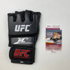 Autographed/Signed Jiri Prochazka UFC MMA Black Fighting Glove JSA COA Auto