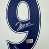 Autographed/Signed Dimitar Berbatov Tottenham White Soccer Jersey Beckett BAS COA