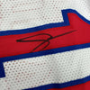 Autographed/Signed DeMar DeRozan Sacramento White Kansas City Retro Basketball Jersey Beckett BAS COA