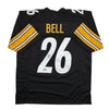 Autographed/Signed Le'Veon LeVeon Bell Pittsburgh Black Football Jersey Beckett BAS COA by Hall of Fame Sports Memorabilia