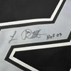 Autographed/Signed Luc Robitaille HOF 09 Los Angeles LA Black Hockey Jersey JSA COA