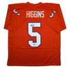 Autographed/Signed Tee Higgins Clemson Orange College Football Jersey Beckett BAS COA by Hall of Fame Sports Memorabilia