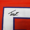 Autographed/Signed Tee Higgins Clemson Orange College Football Jersey Beckett BAS COA by Hall of Fame Sports Memorabilia