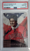 Graded 2018 Topps Stadium Club Shohei Ohtani #138 Rookie RC Baseball Card PSA 10 Gem Mint