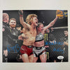 Autographed/Signed Paddy Pimblett & Molly "Meatball" McCann Dual UFC MMA Fighting 8x10 Photo JSA COA by Hall of Fame Sports Memorabilia
