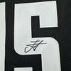 Framed Autographed/Signed Nikola Jokic 35x39 Denver Black 5280 City Edition Basketball Jersey JSA COA
